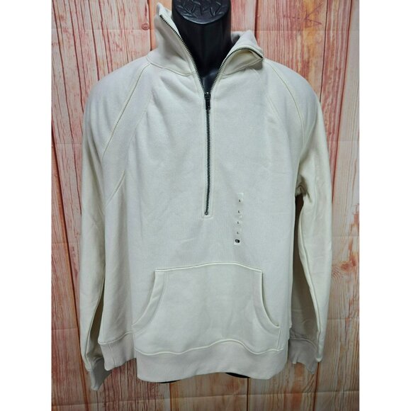 BKE Mens Birch 1/2 Zip Mock Neck Sweater Large NEW NWT - Picture 1 of 8